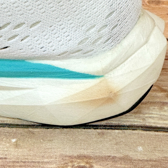 New Balance Womens FuelCell SuperComp Pacer V2 White Turquoise Running Shoes 9 - Picture 11 of 16